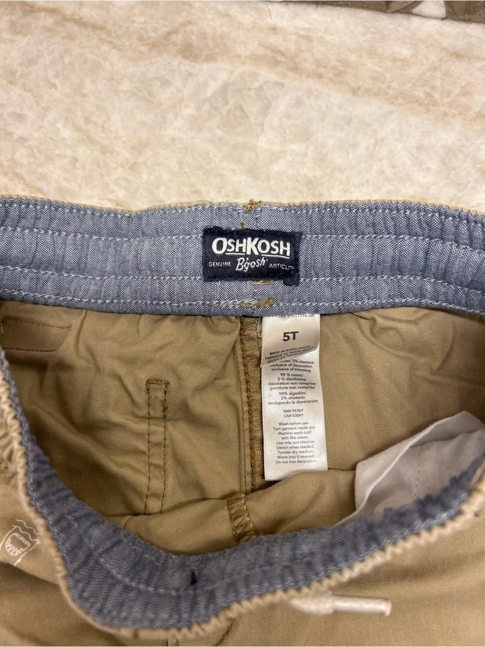 OshKosh Bgosh tan shorts
